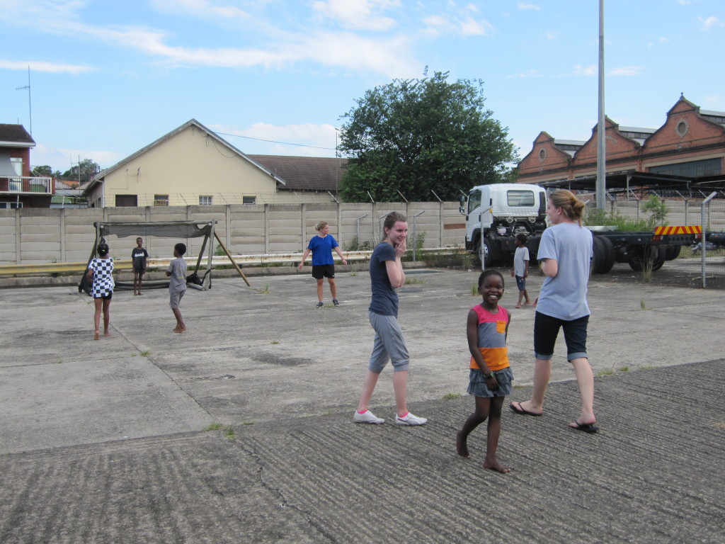 African style football in 38 degree heat